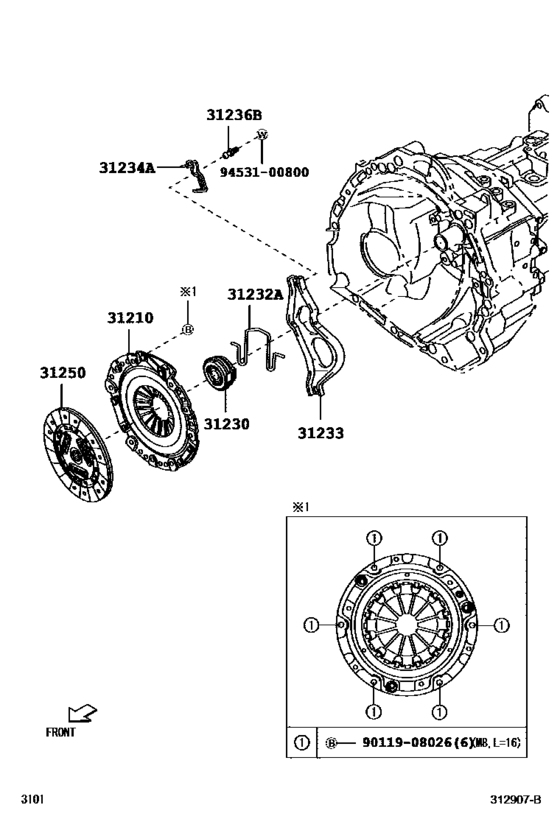 Clutch & Release Fork
