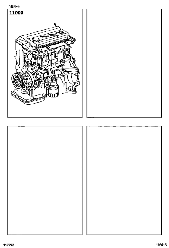 Partial Engine Assembly