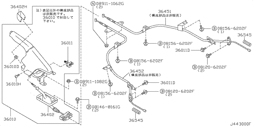 Parking brake control