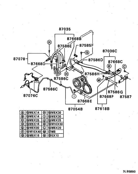 A/c cond, piping(auto,full:a)