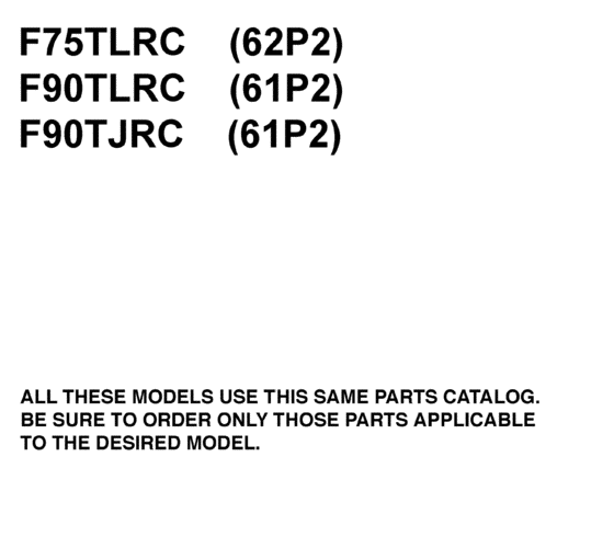 Models in this catalog