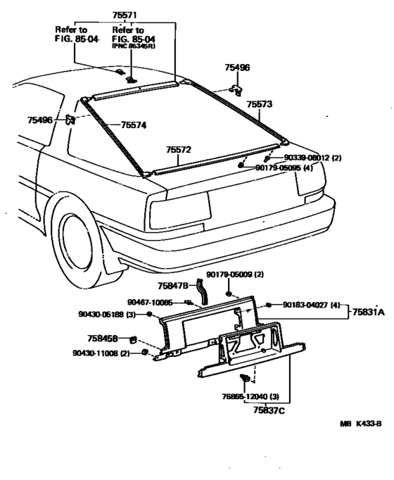 Rear Moulding
