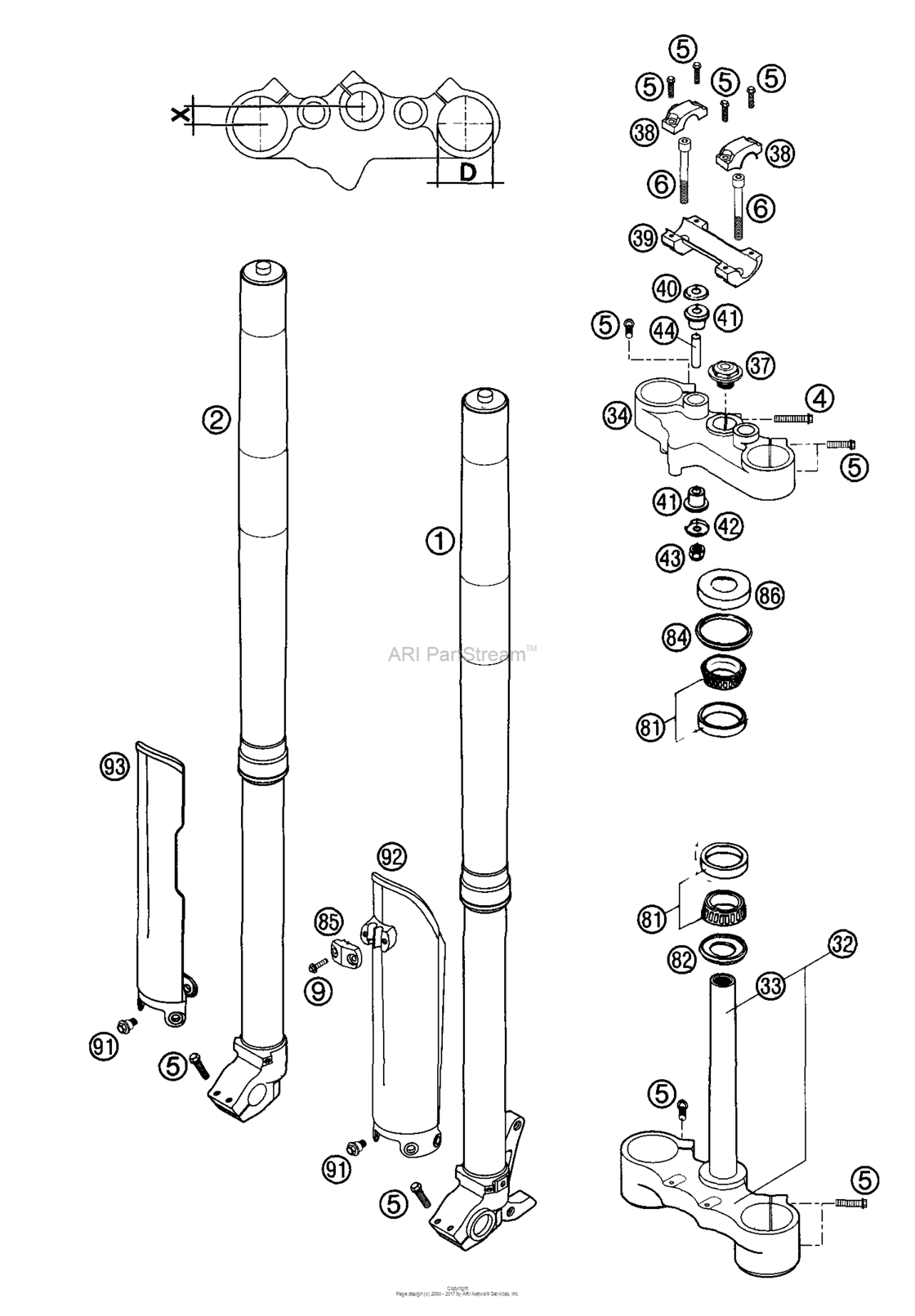 Front Fork Wp Usd 48
