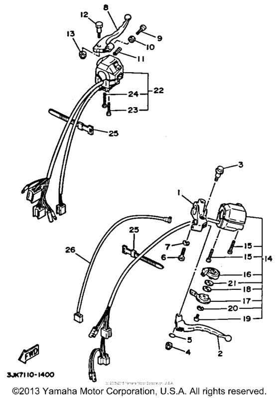 Handle switch & lever