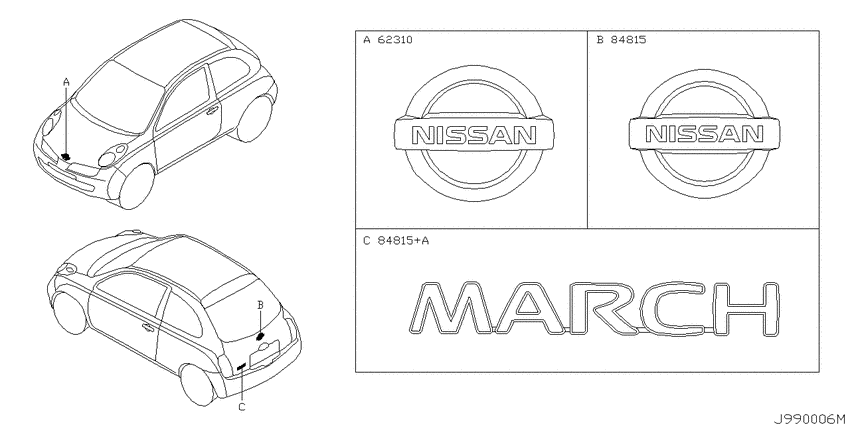 Emblem & name label