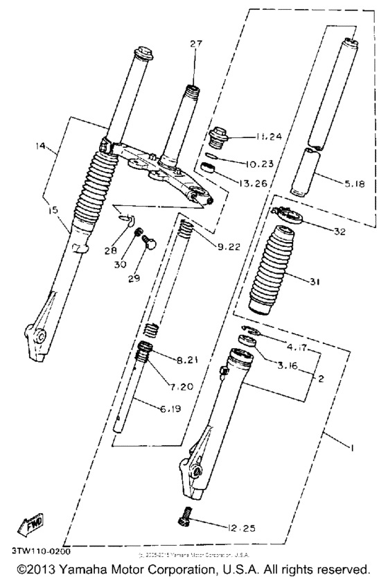 Front fork