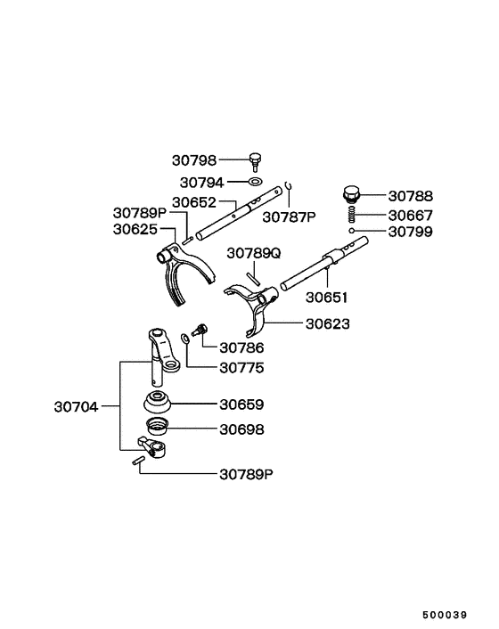 Transfer floor shift control