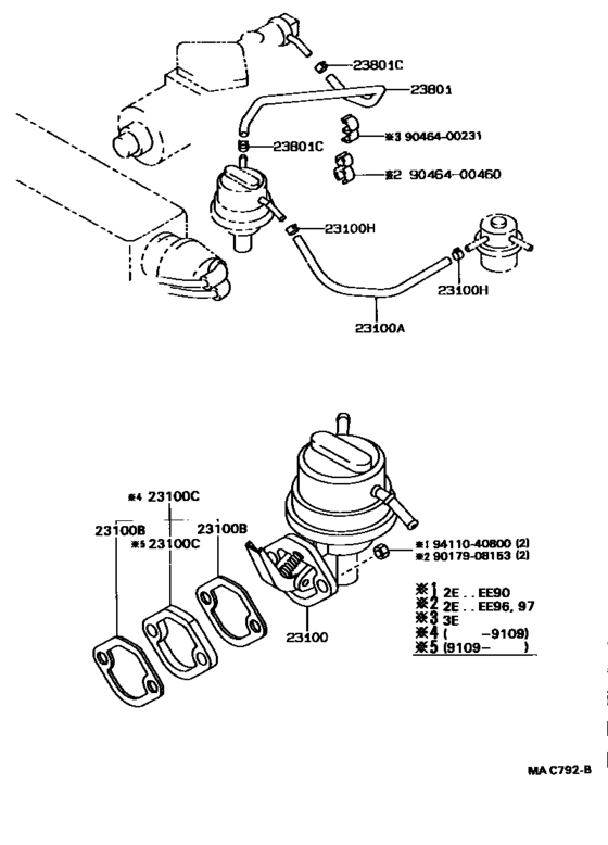 Fuel Pump & Pipe