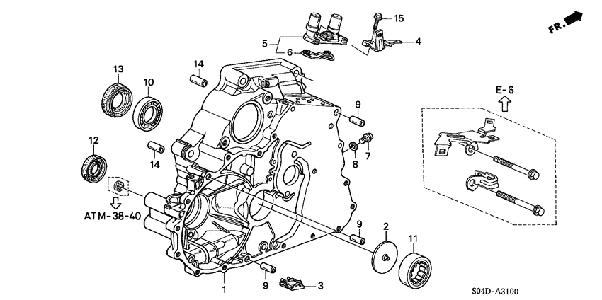 Torque converter housing