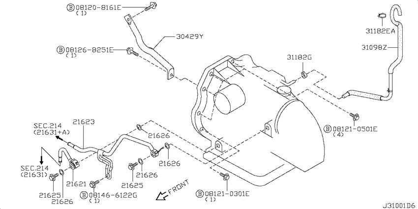 Auto transmission,transaxle & fitting
