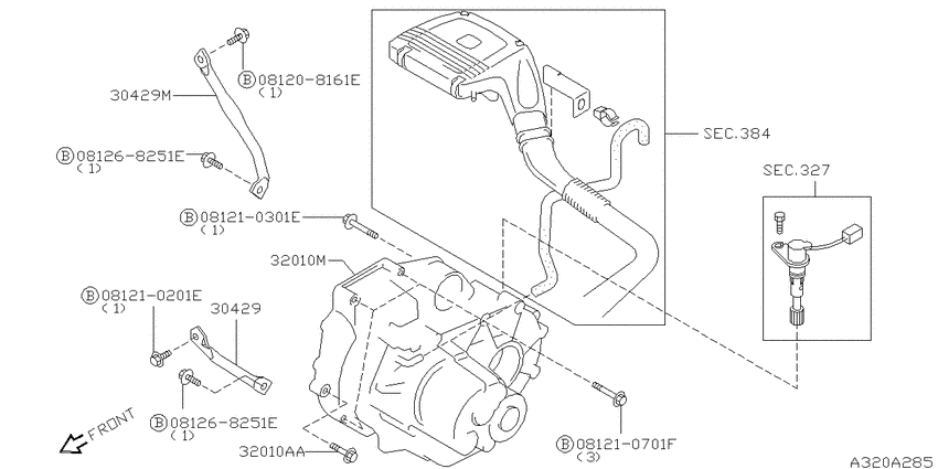 Manual transmission, transaxle & fitting