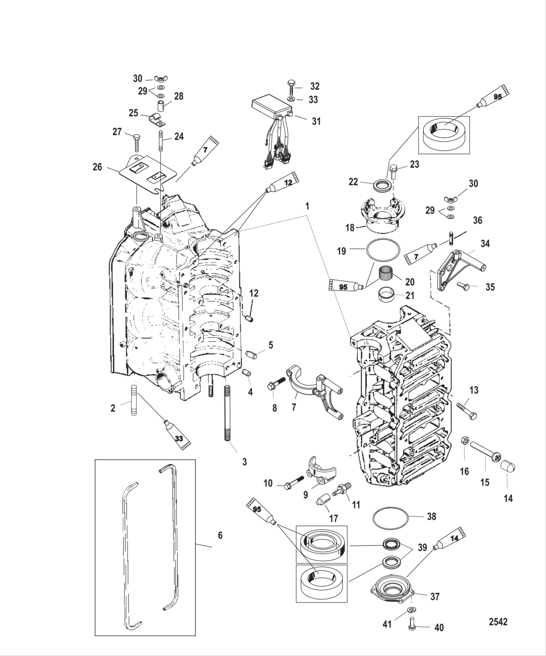 Cylinder Block And End Caps