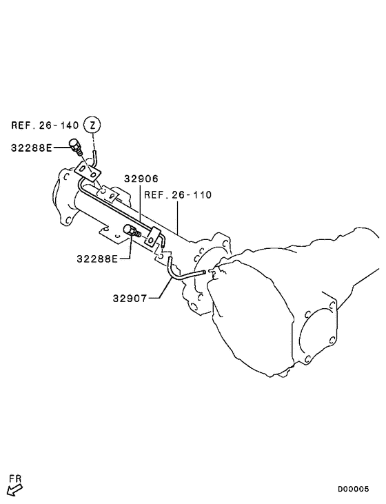 Front axle differential