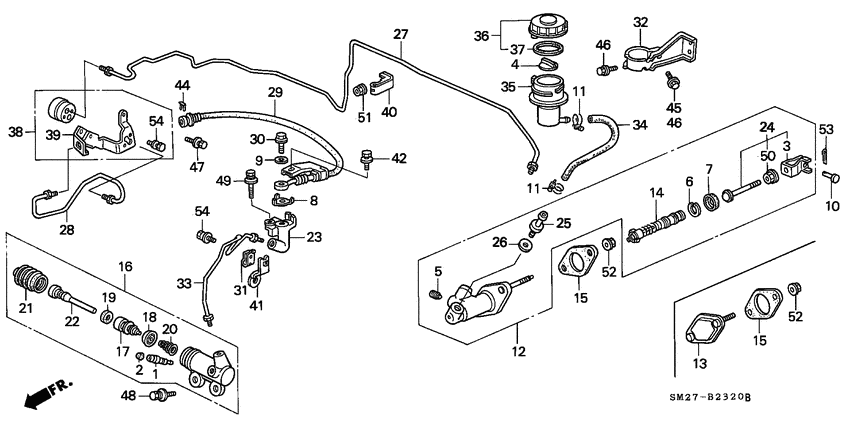 Clutch master cylinder