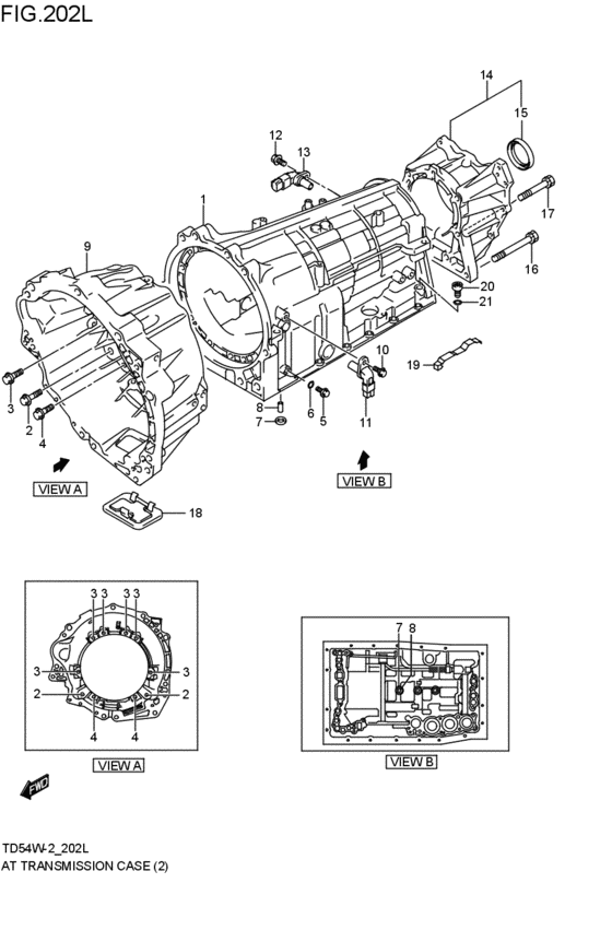 at - transmission case