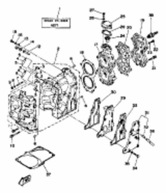 Crankcase cylinder