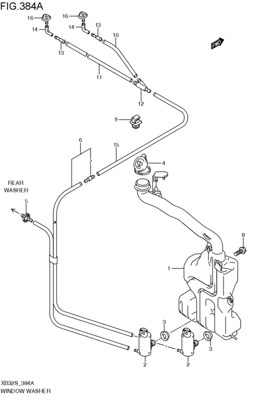 ウインドウオッシャ