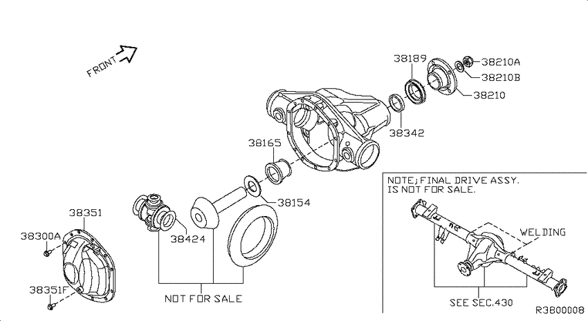 Rear final drive