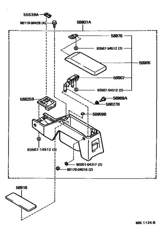 Console Box & Bracket