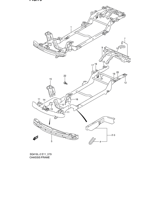 Chassis frame