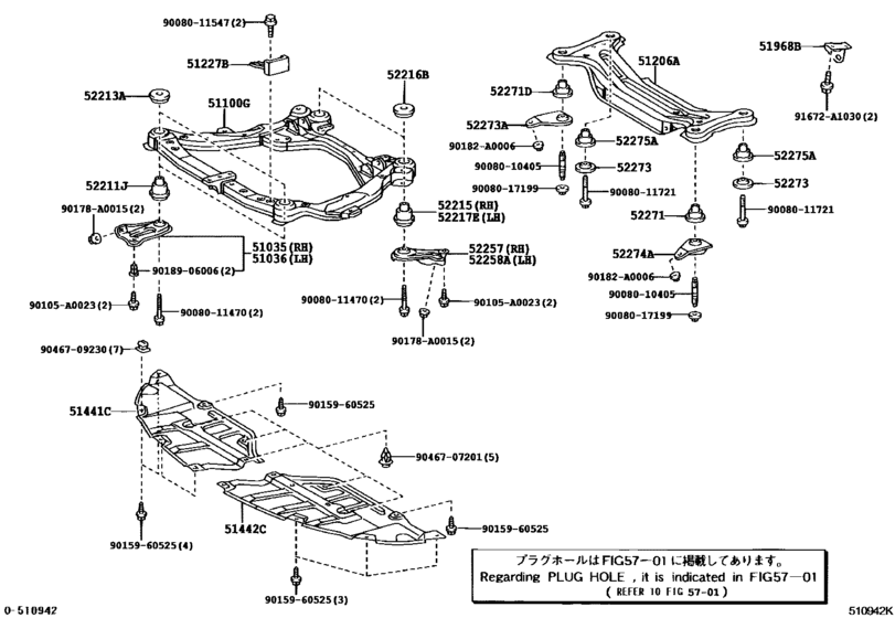 Suspension Crossmember & Under Cover