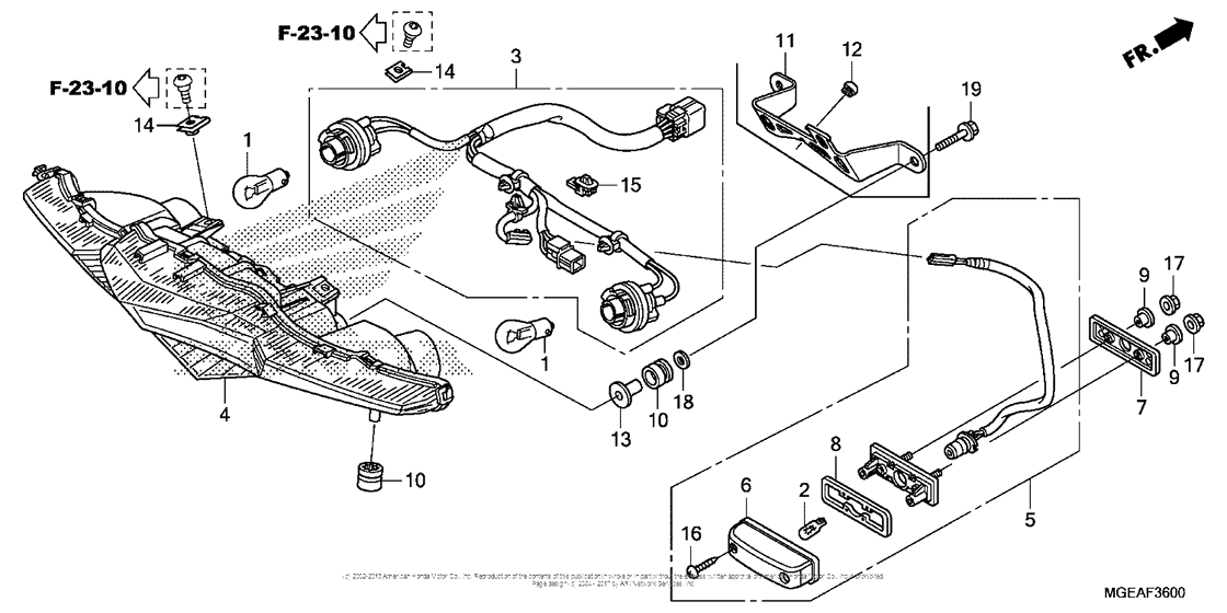 Rear Combination Light