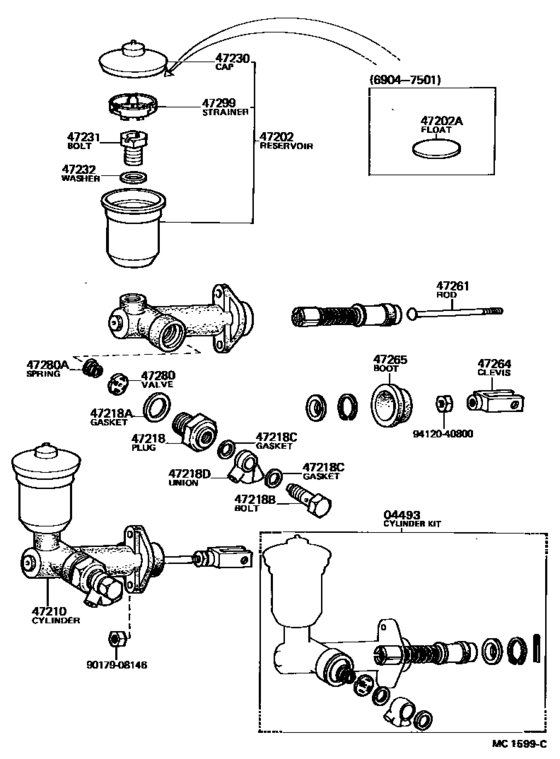 Brake Master Cylinder
