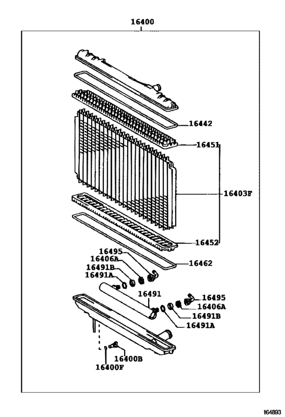Radiator & Water Outlet