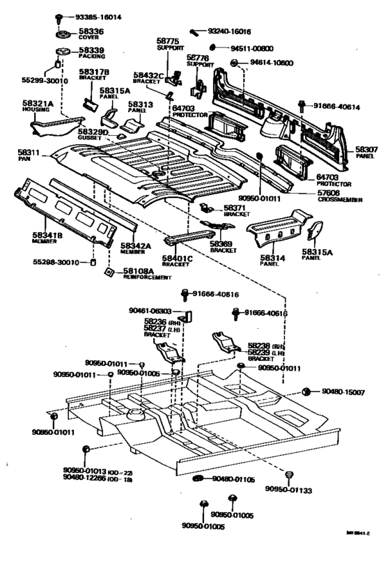 Floor Pan & Lower Back Panel