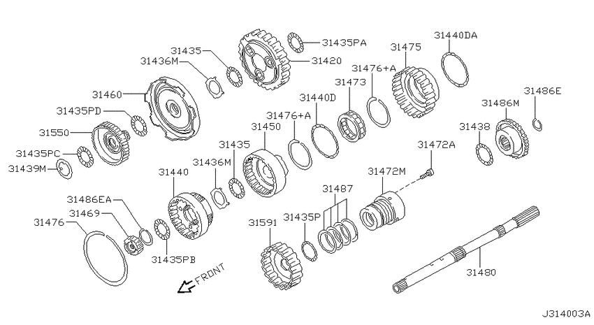 Governor,power train & planetary gear