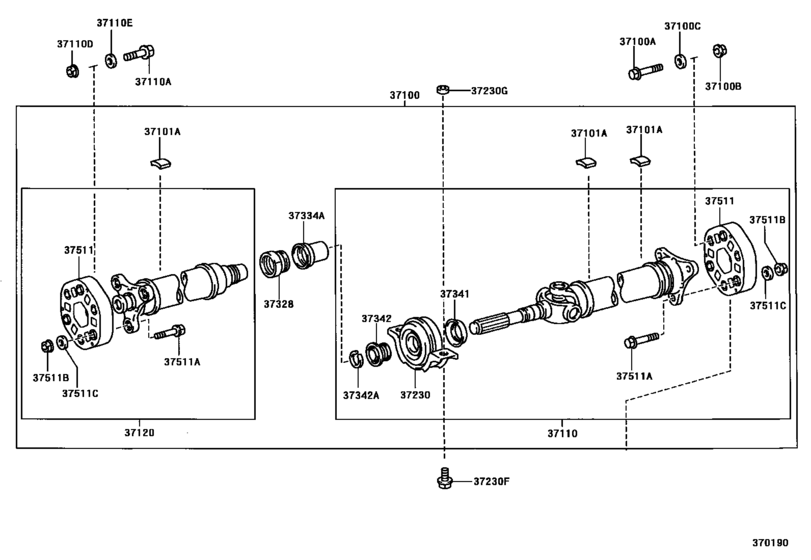 Propeller Shaft & Universal Joint