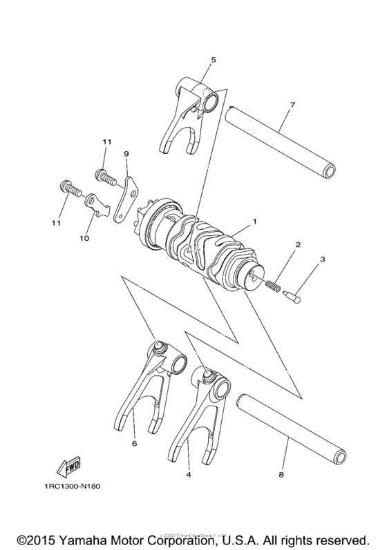 Shift Cam & Fork