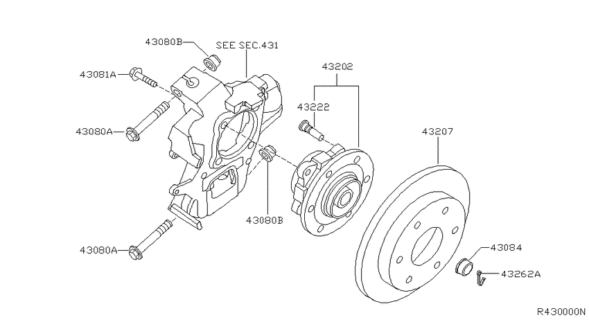 Rear axle