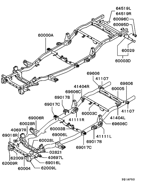 Chassis frame