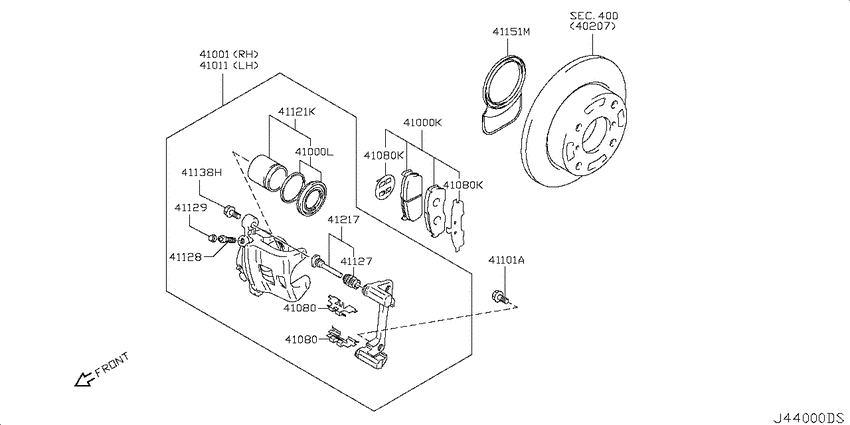 Front brake