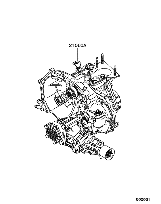 Manual transmission assy