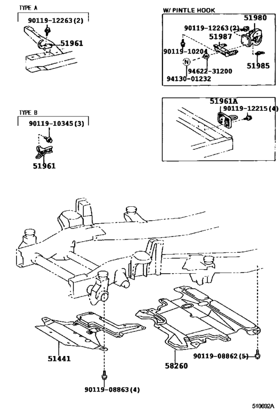 Suspension Crossmember & Under Cover
