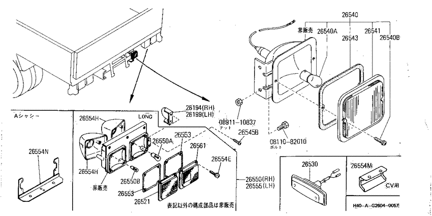 Rear combination lamp