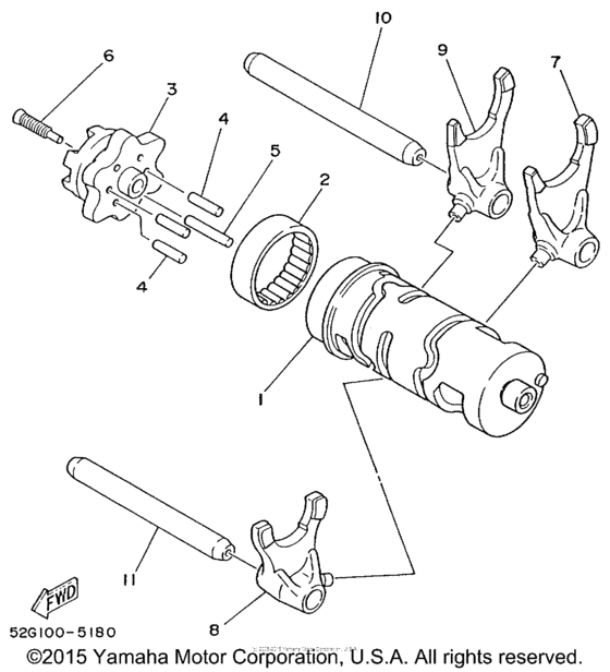 Shift Cam & Fork