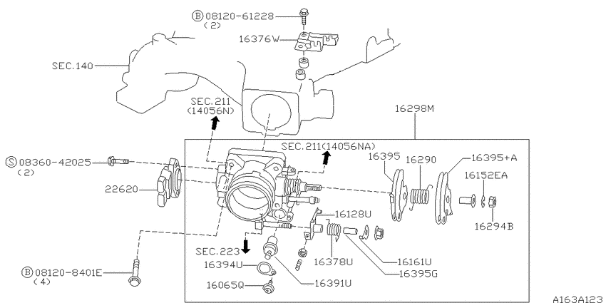 Throttle chamber
