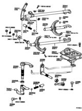 Gear Shift Fork & Lever Shaft (Mtm)