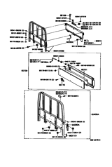 Rear Body Guard Frame & Tail Gate