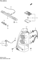rear lamp / ル - ムランプ