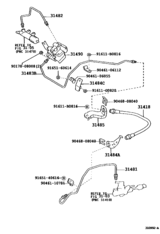 Clutch Pedal & Flexible Hose