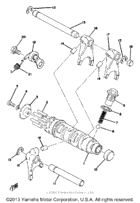Shift cam - fork