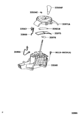 Shift Lever & Retainer