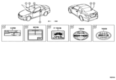 Caution Plate (Exterior & Interior)