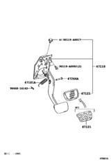 Brake Pedal & Bracket
