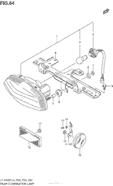 Rear Combination Lamp (Lt-A400Fl4 P28)