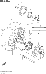 Rear Wheel (Gsx1300Ral6 E03)